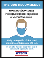 Mask Required for Entry/Capacity Decal C8