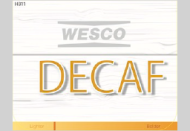 Coffee Label Decaf HB11