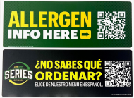 Allergen Info QR Code SW10