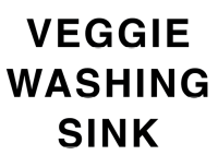 Veggie Washing Sink SW11