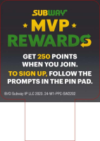 MVP Rewards Tag SW2202