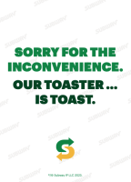 Sorry For The Inconvenience SW3