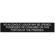 Alcoholic Liquor Consumed on Premises O20